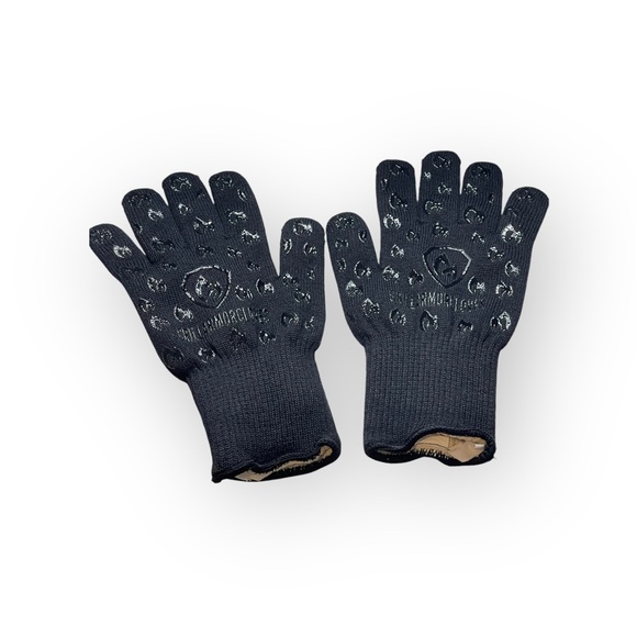 new Grill Armor ✪ High Temp Knit Grilling Gloves ✪ Black ✪ One Size 1SFA Unisex - Picture 10 of 16